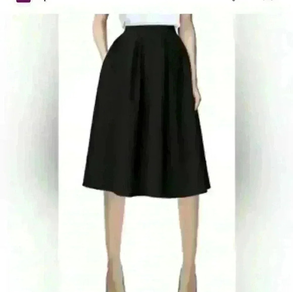 H&M party cocktail party wedding office skirt Size 10  with pockets - Picture 1 of 6